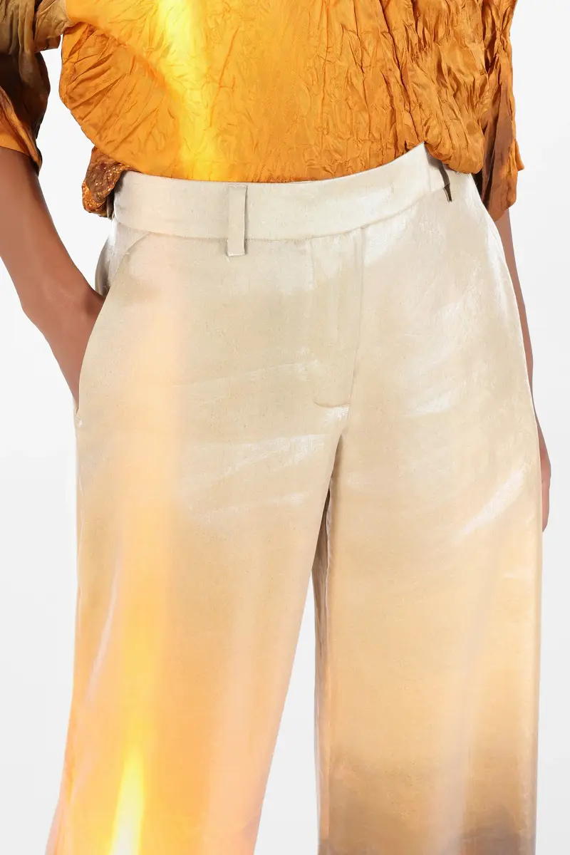 Roberto Cavalli Sunset Print Palazzo Trousers | Thumbnail 5 Roberto Cavalli Sunset Print Palazzo Trousers | Thumbnail 5