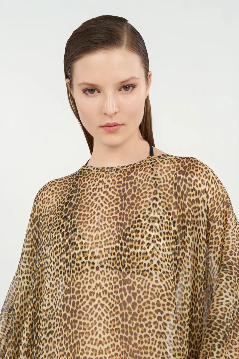 Roberto Cavalli Baby Jaguar Silk Kaftan | Thumbnail 5