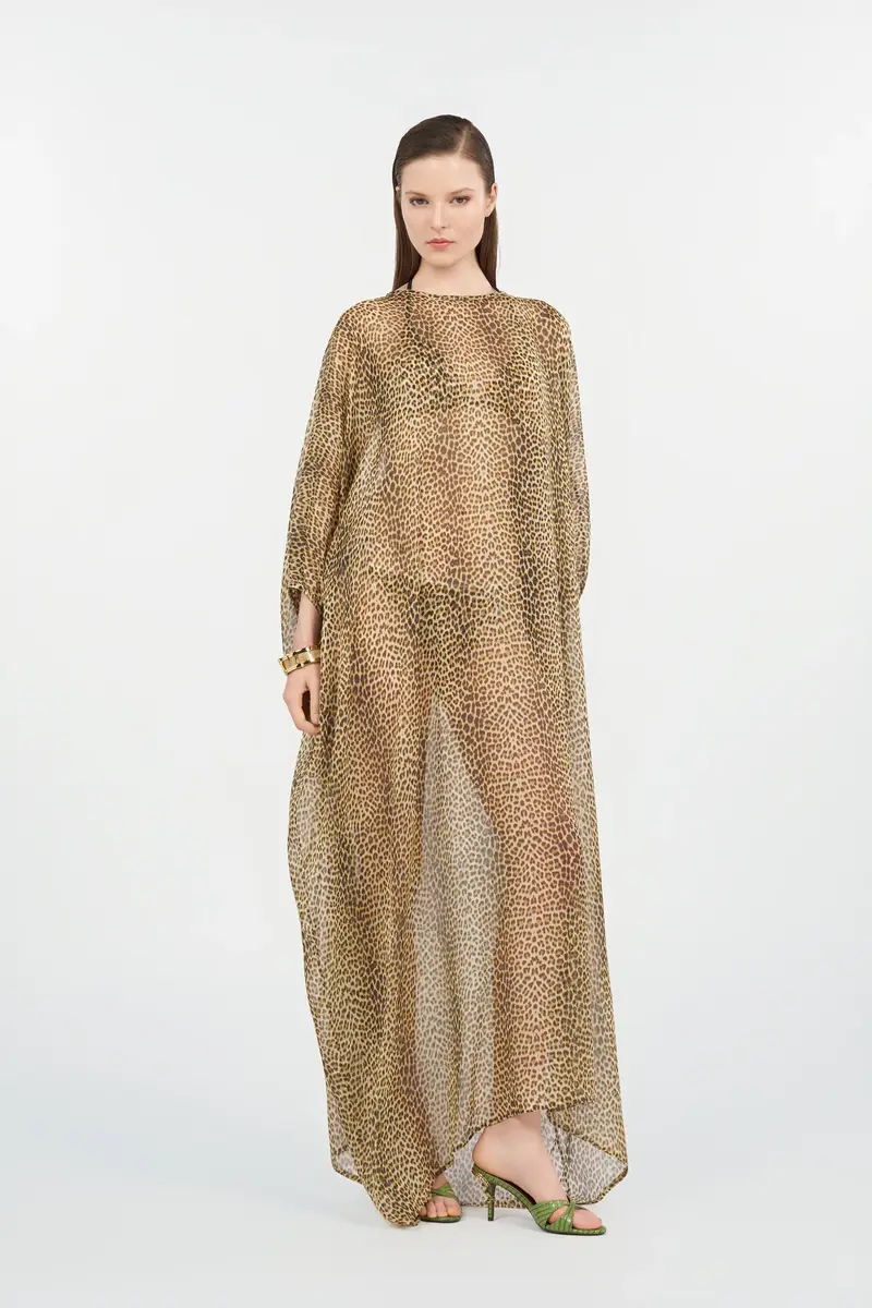 Roberto Cavalli Baby Jaguar Silk Kaftan | Thumbnail 7