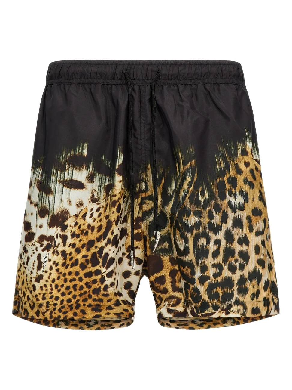 Roberto Cavalli Swim shorts with Jaguar Skin print