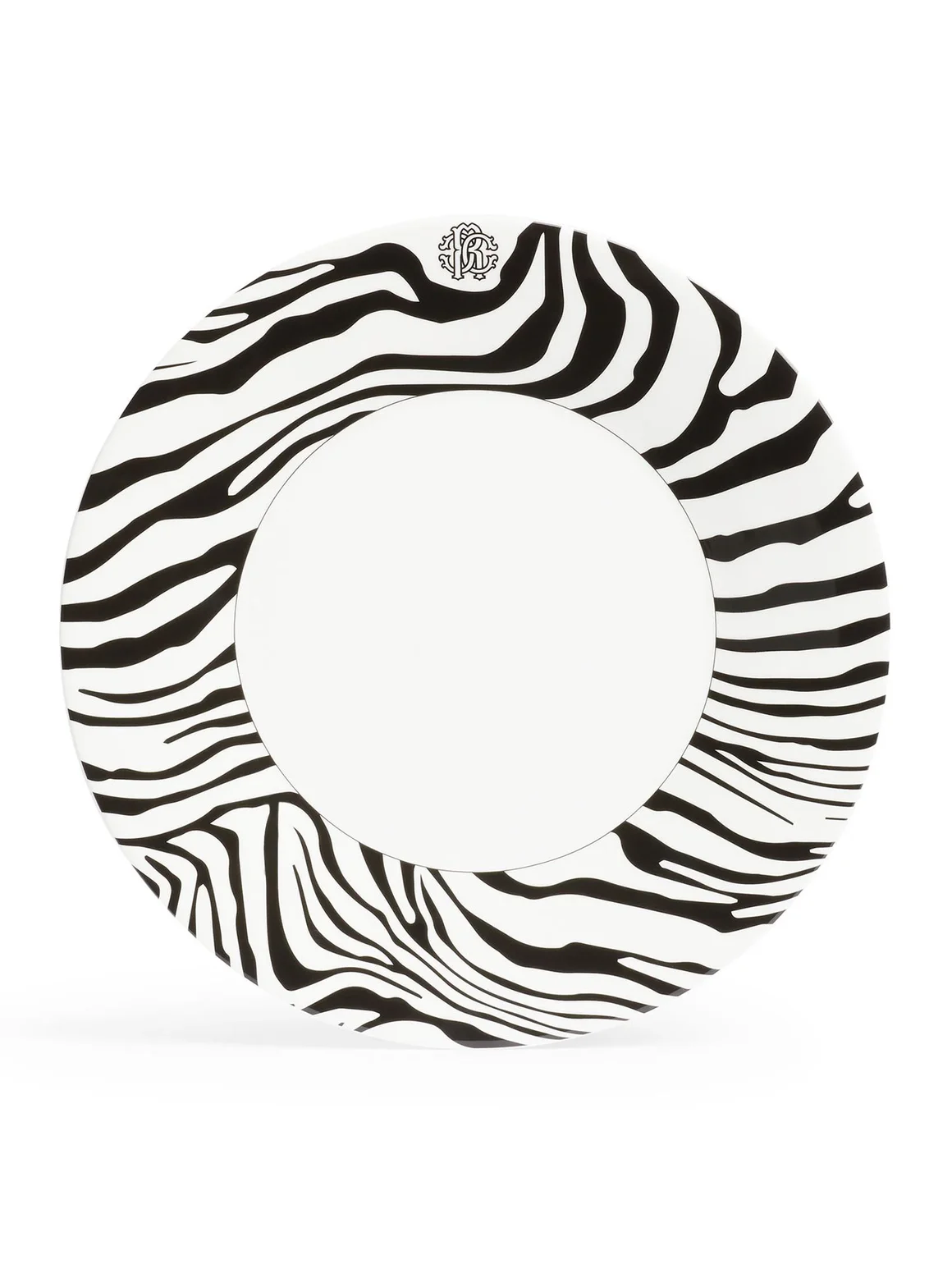 Set of 6 Zebra Flat Plates Set of 6 Zebra Flat Plates