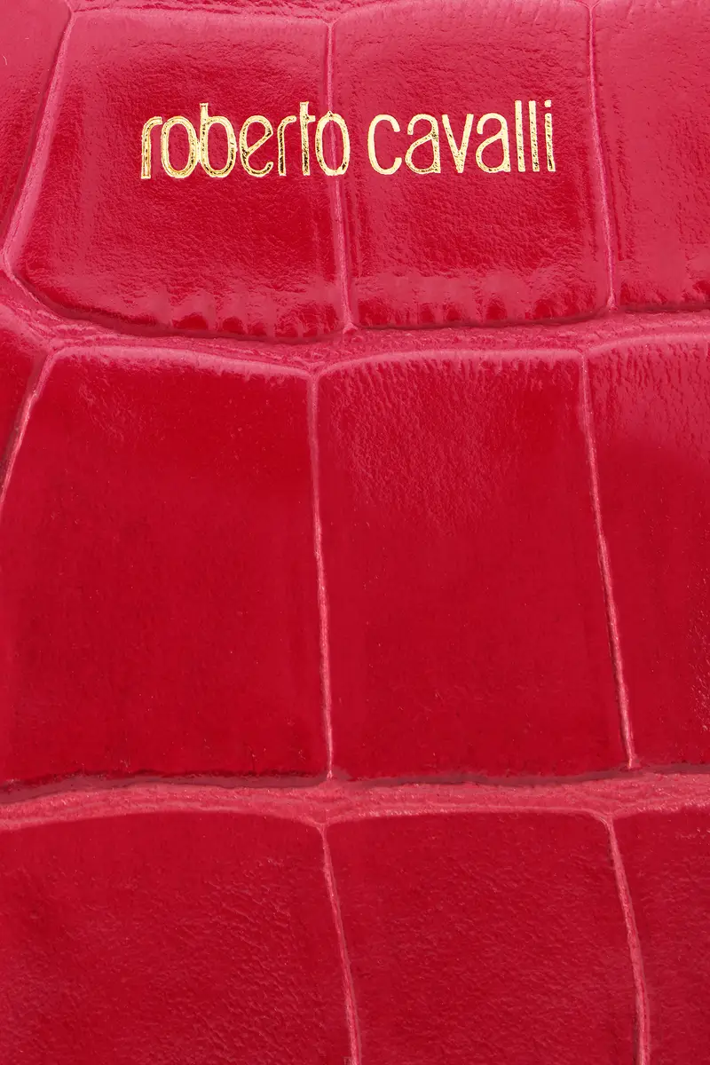 Roberto Cavalli Small Antique Rose Crocodile-Effect Wallet | Thumbnail 4 Roberto Cavalli Small Antique Rose Crocodile-Effect Wallet | Thumbnail 4