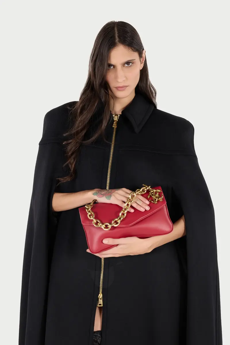 Roberto Cavalli Shoulder Bag With Chain And Charm | Thumbnail 2