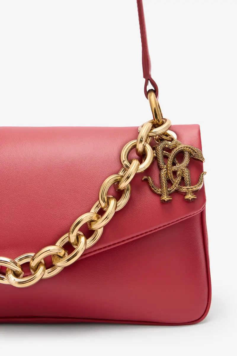 Roberto Cavalli Shoulder Bag With Chain And Charm | Thumbnail 4