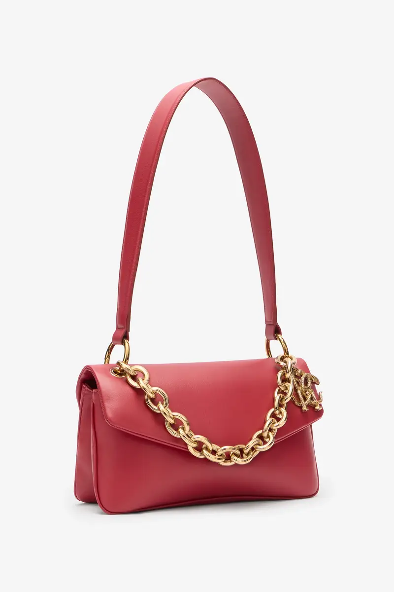 Roberto Cavalli Shoulder Bag With Chain And Charm | Thumbnail 5