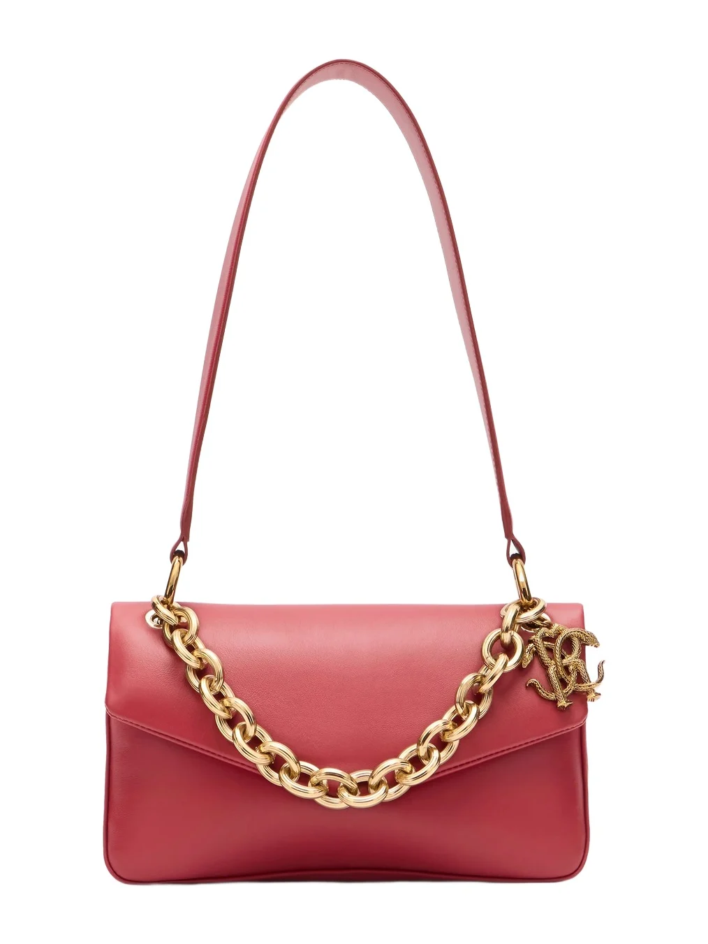 Shoulder Bag With Chain And Charm