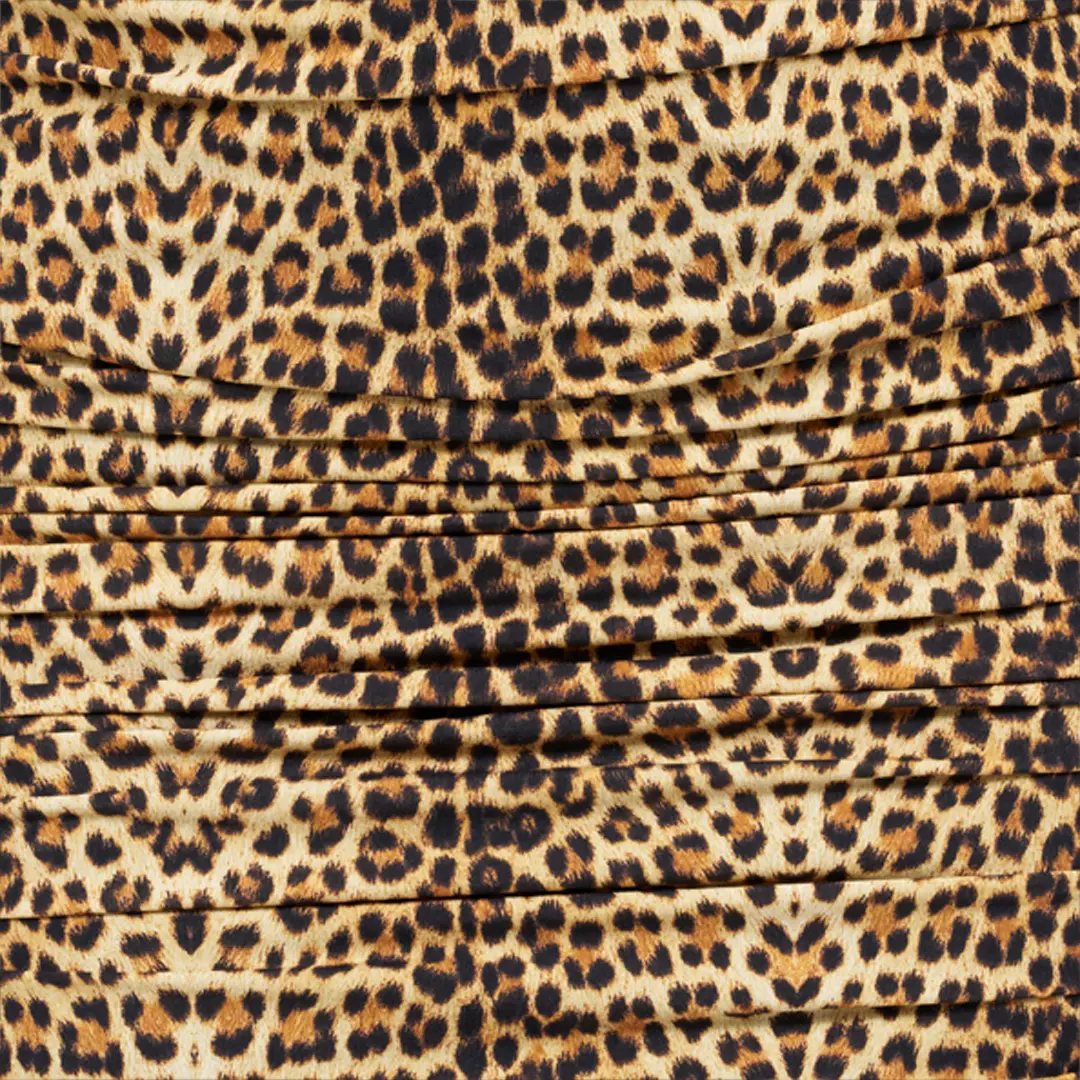 Roberto Cavalli Mini Dress with Baby Jaguar Print and Cut-Out Detail | Thumbnail 4 Roberto Cavalli Mini Dress with Baby Jaguar Print and Cut-Out Detail | Thumbnail 4