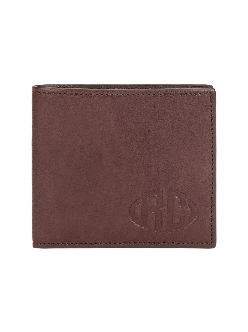 Roberto Cavalli Square Bi-Fold Wallet With RC Monogram