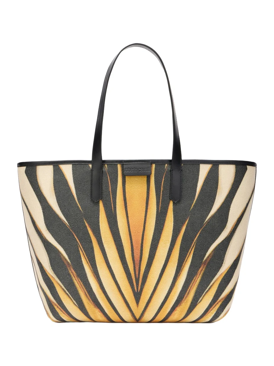 Ray Of Gold Print Shopping Bag