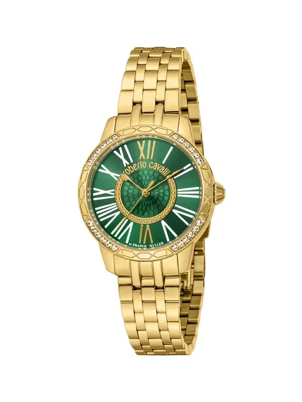 Roberto Cavalli Roberto Cavalli by Franck Muller Logo watch