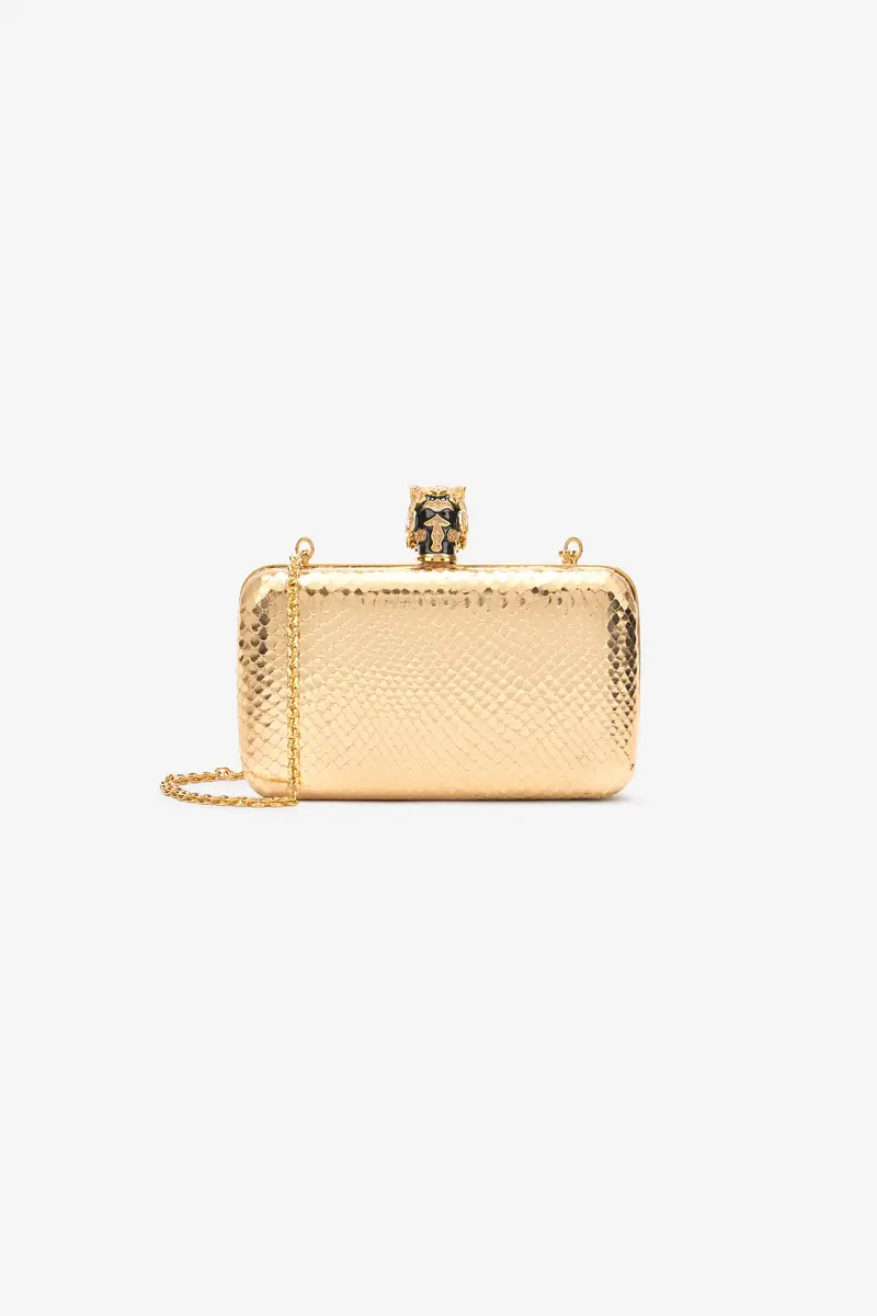 Roberto Cavalli Tiger Leather Clutch | Thumbnail 3 Roberto Cavalli Tiger Leather Clutch | Thumbnail 3
