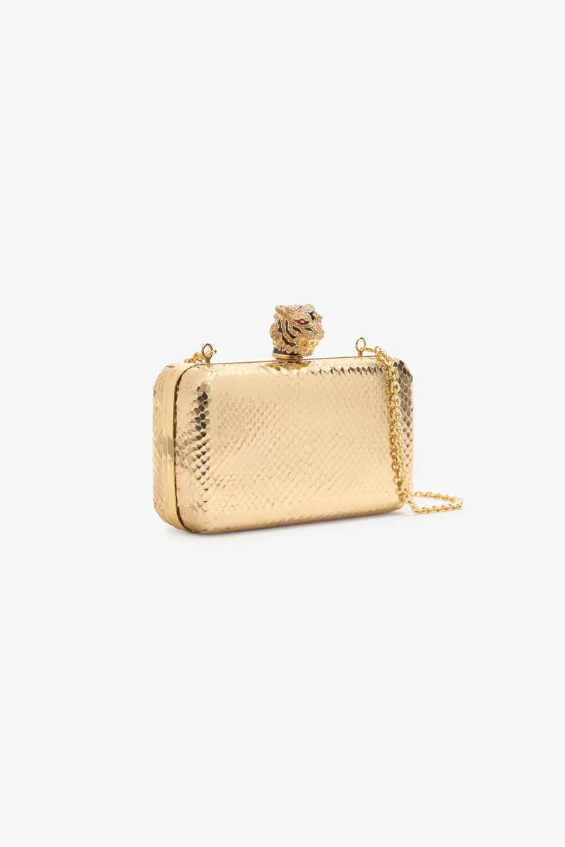 Roberto Cavalli Tiger Leather Clutch | Thumbnail 5 Roberto Cavalli Tiger Leather Clutch | Thumbnail 5