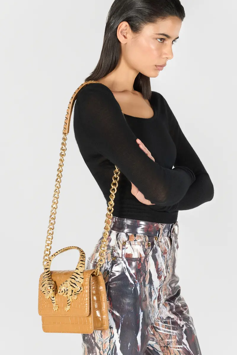 Roberto Cavalli Medium Roar Bag | Thumbnail 2 Roberto Cavalli Medium Roar Bag | Thumbnail 2