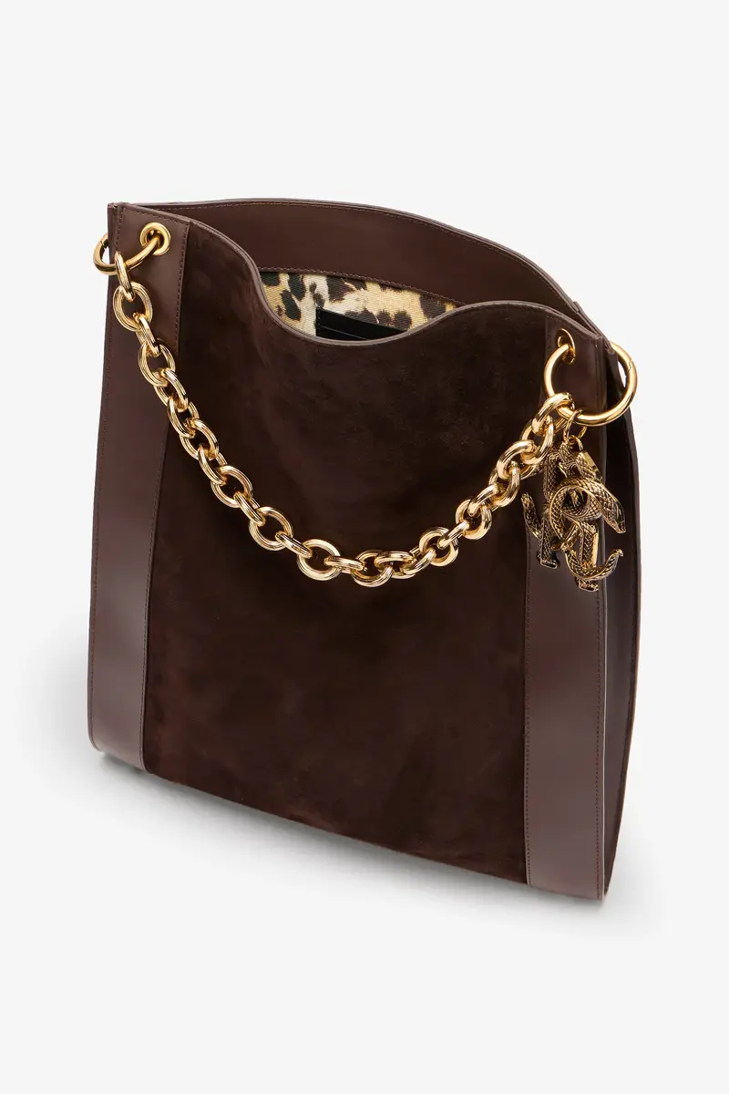 Roberto Cavalli Shoulder Bag With Chain | Thumbnail 6 Roberto Cavalli Shoulder Bag With Chain | Thumbnail 6