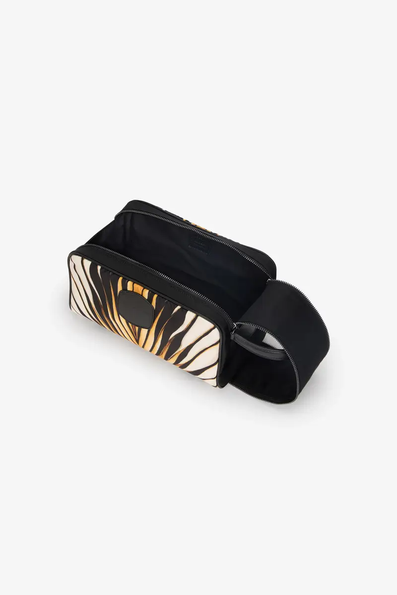 Roberto Cavalli Pouch With Ray Of Gold Print | Thumbnail 6 Roberto Cavalli Pouch With Ray Of Gold Print | Thumbnail 6