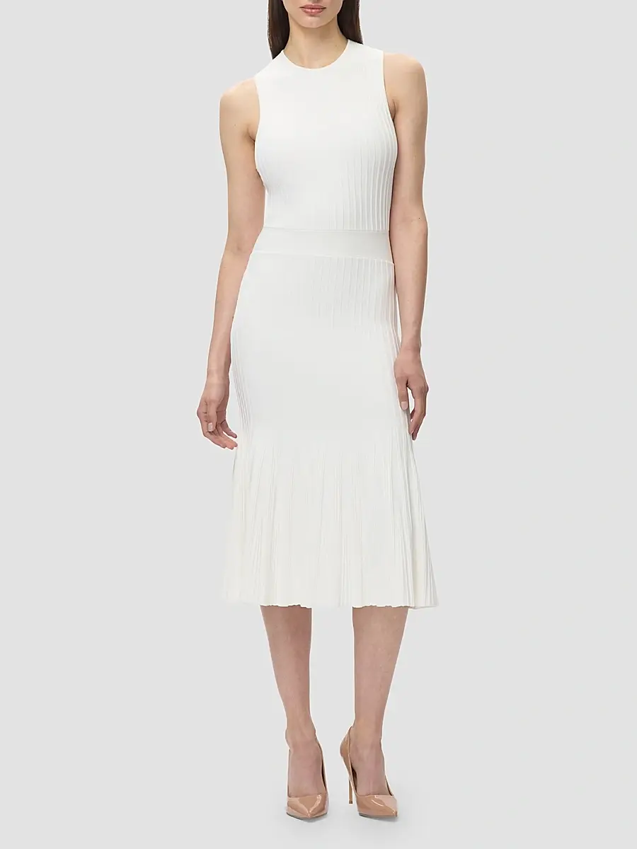 Hervé Léger Women's The Lauren Rib-Knit Midi Dress | Thumbnail 2