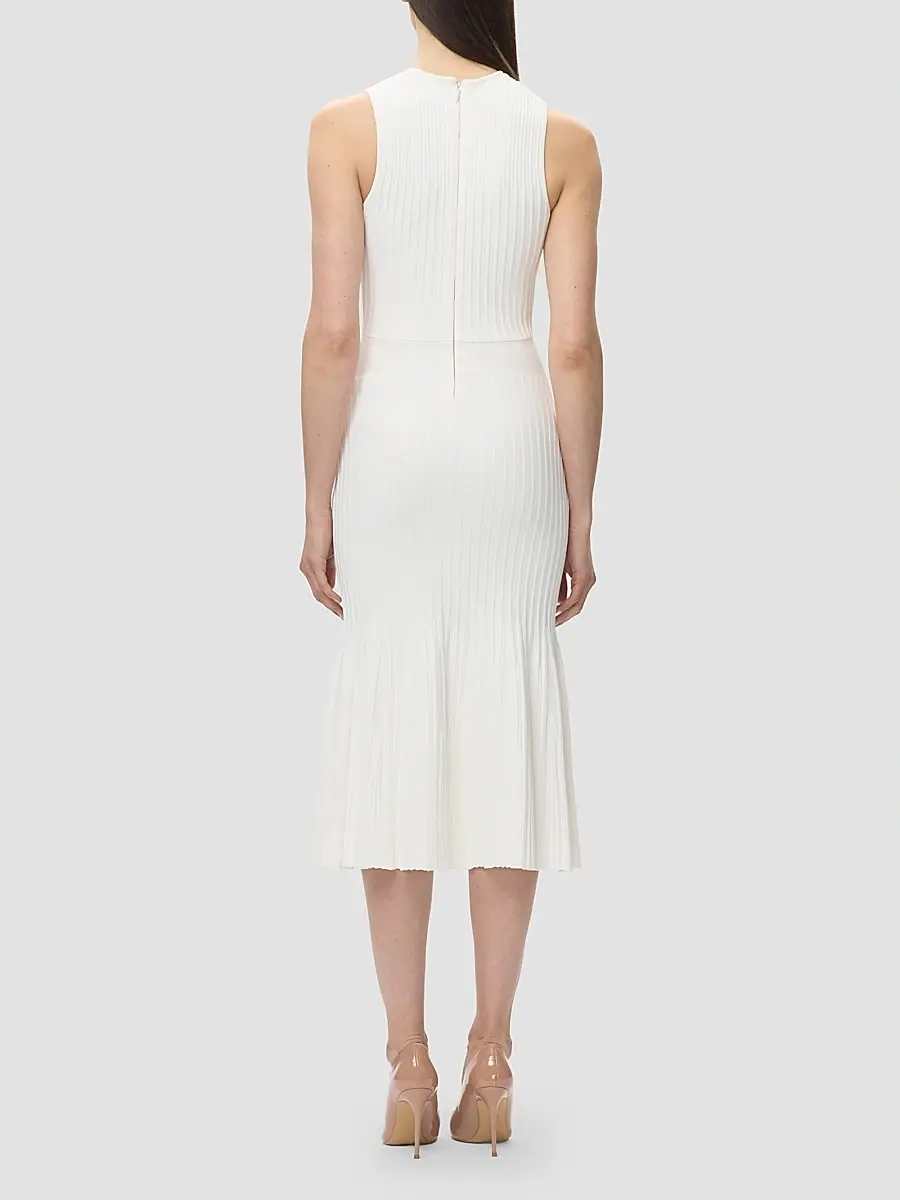 Hervé Léger Women's The Lauren Rib-Knit Midi Dress | Thumbnail 3