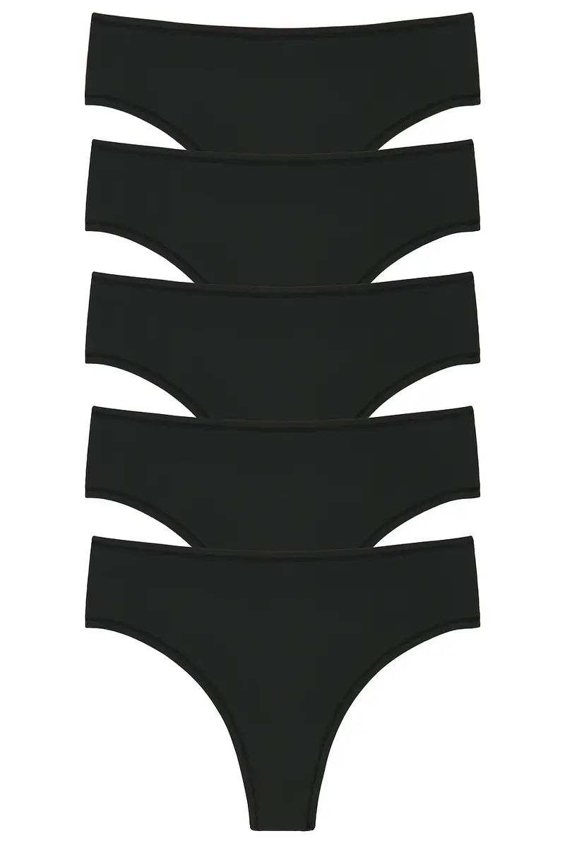 Skims Fits Everybody 5 Pack Thong | Image 1 Skims Fits Everybody 5 Pack Thong | Image 1