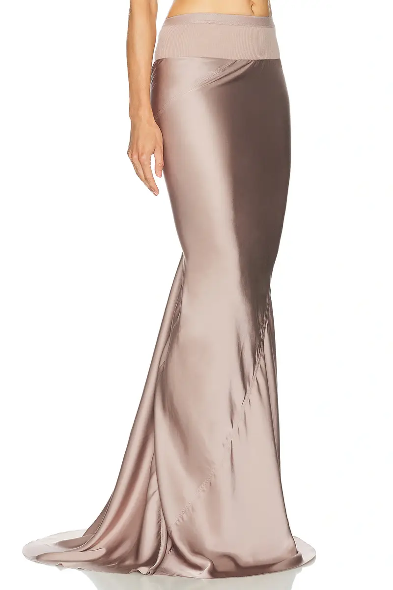 Rick Owens Slim Long Code Skirt | Thumbnail 2 Rick Owens Slim Long Code Skirt | Thumbnail 2