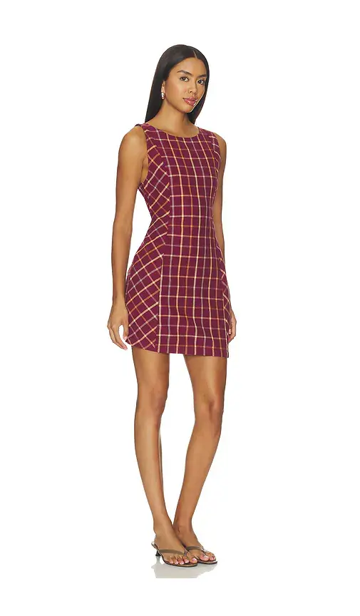 Free People Atlas Plaid Mini Dress | Thumbnail 2 Free People Atlas Plaid Mini Dress | Thumbnail 2