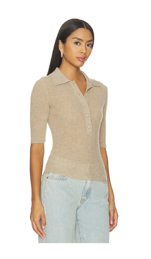Citizens of Humanity Amelie Polo Sweater | Thumbnail 2 Citizens of Humanity Amelie Polo Sweater | Thumbnail 2