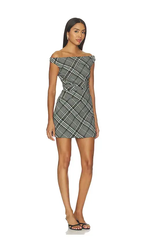 Simkhai Wells Off-shoulder Mini Dress | Thumbnail 2 Simkhai Wells Off-shoulder Mini Dress | Thumbnail 2