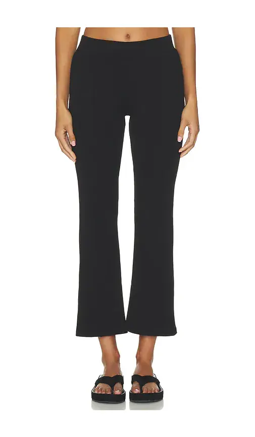 Bobi Seamed Cropped Flare
