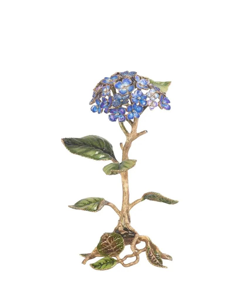 Jay Strongwater Nori Hydrangea Objet | Image 1 Jay Strongwater Nori Hydrangea Objet | Image 1