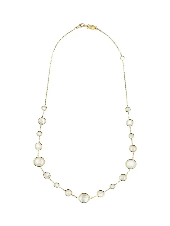 Lollitini Short Necklace in 18K Gold