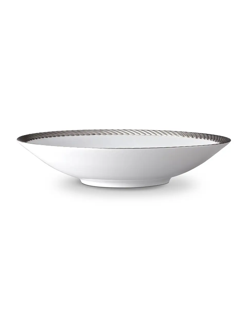 L'Objet Corde Platinum-Rim Soup Bowl | Thumbnail 2