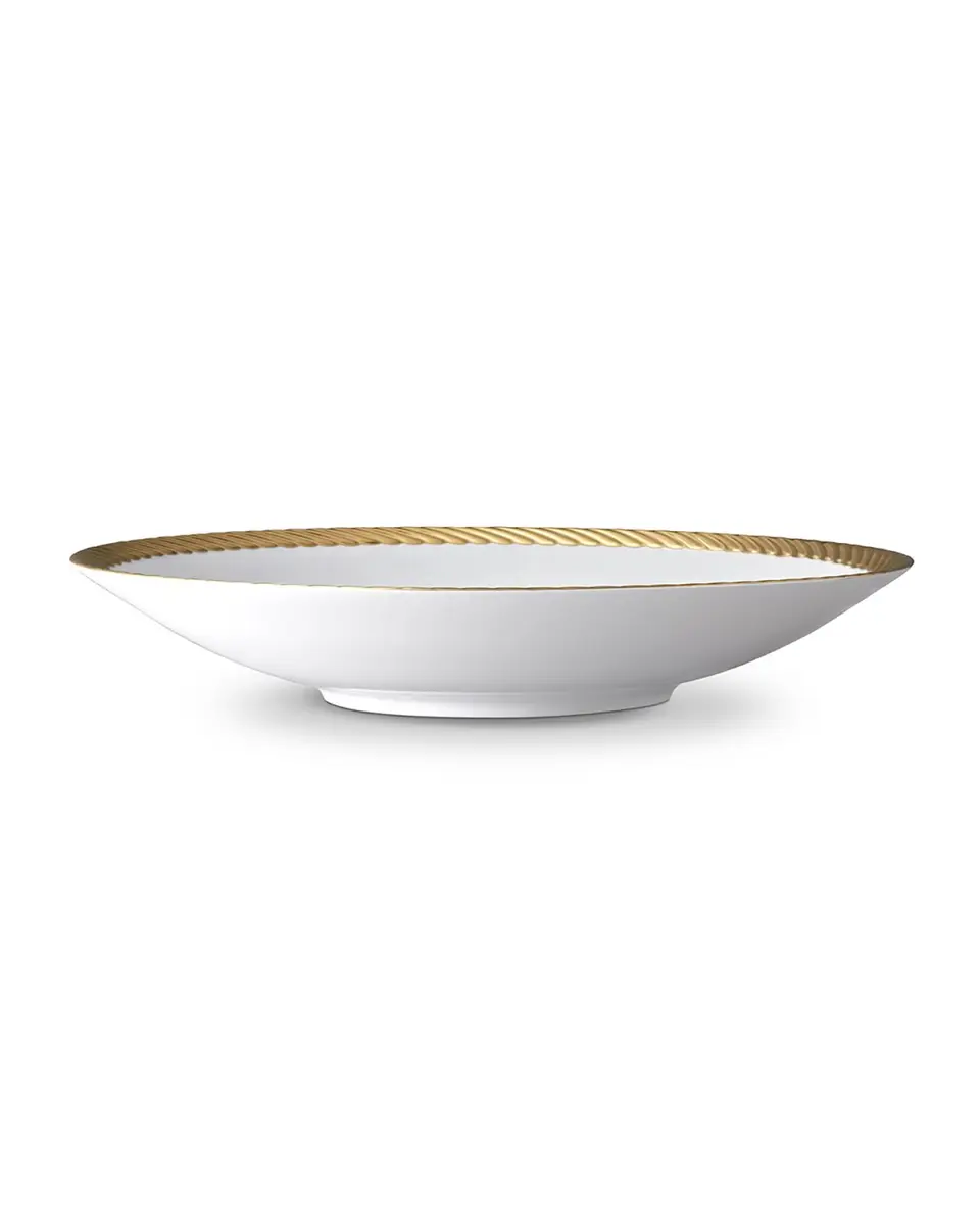 L'Objet Corde Gold-Rim Soup Bowl | Thumbnail 4 L'Objet Corde Gold-Rim Soup Bowl | Thumbnail 4