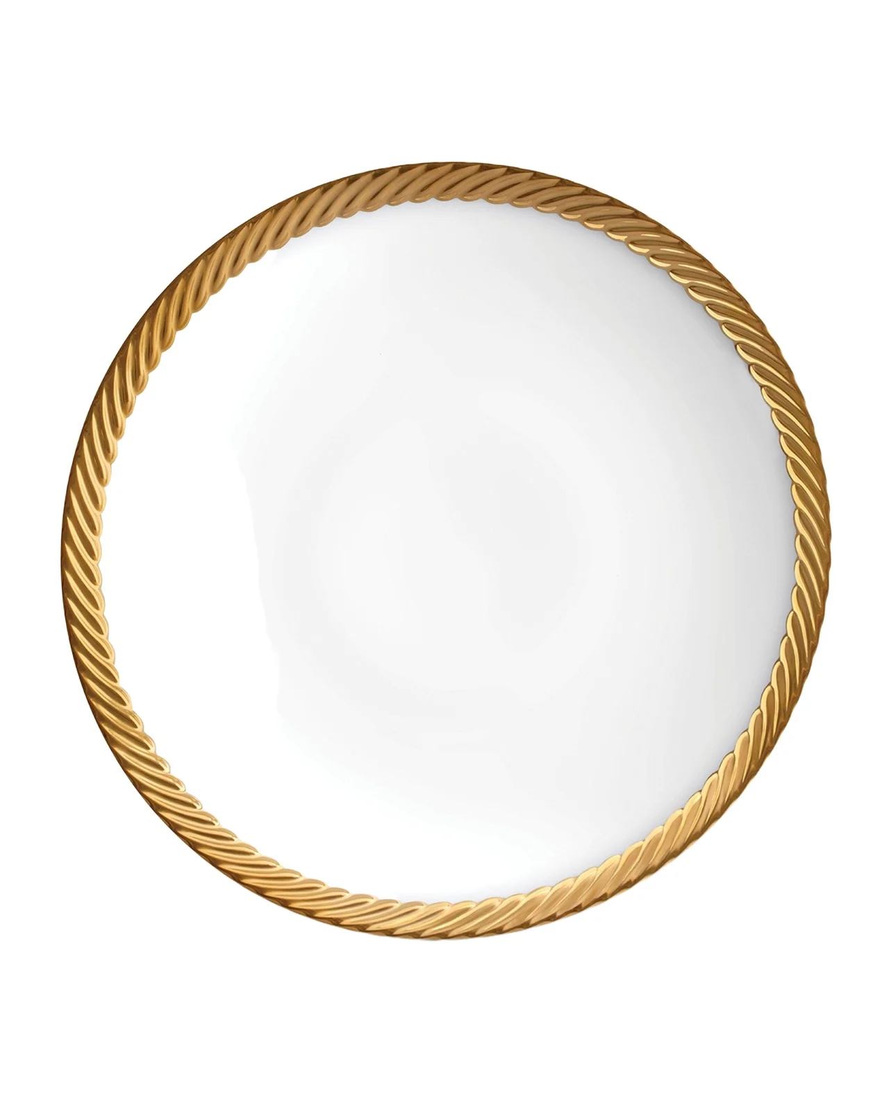 L'Objet Corde Gold-Rim Soup Bowl
