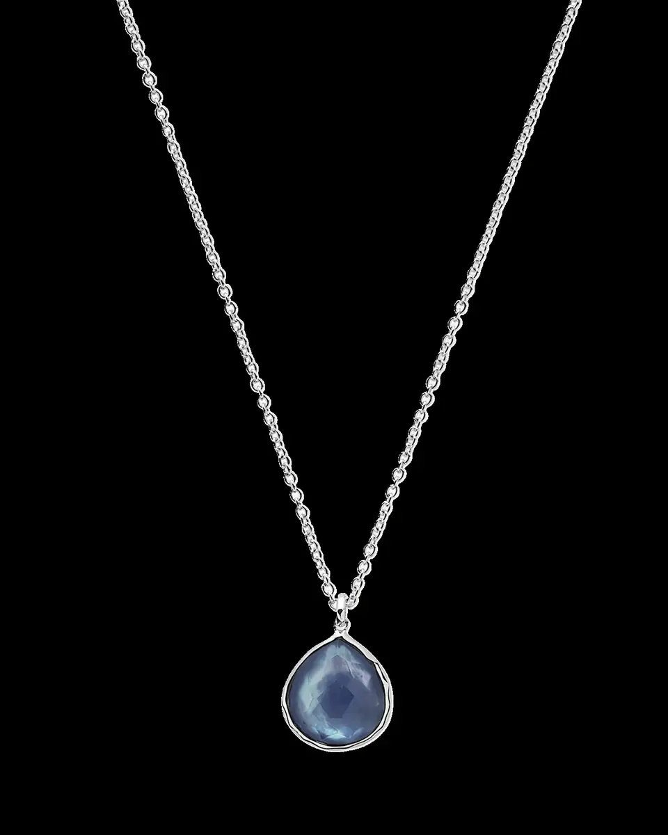 Ippolita Mini Teardrop Pendant Necklace in Sterling Silver | Thumbnail 2 Ippolita Mini Teardrop Pendant Necklace in Sterling Silver | Thumbnail 2