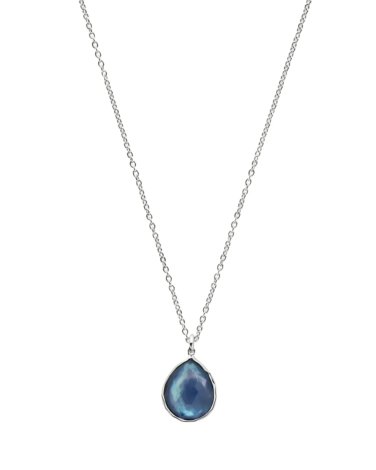 Ippolita Mini Teardrop Pendant Necklace in Sterling Silver