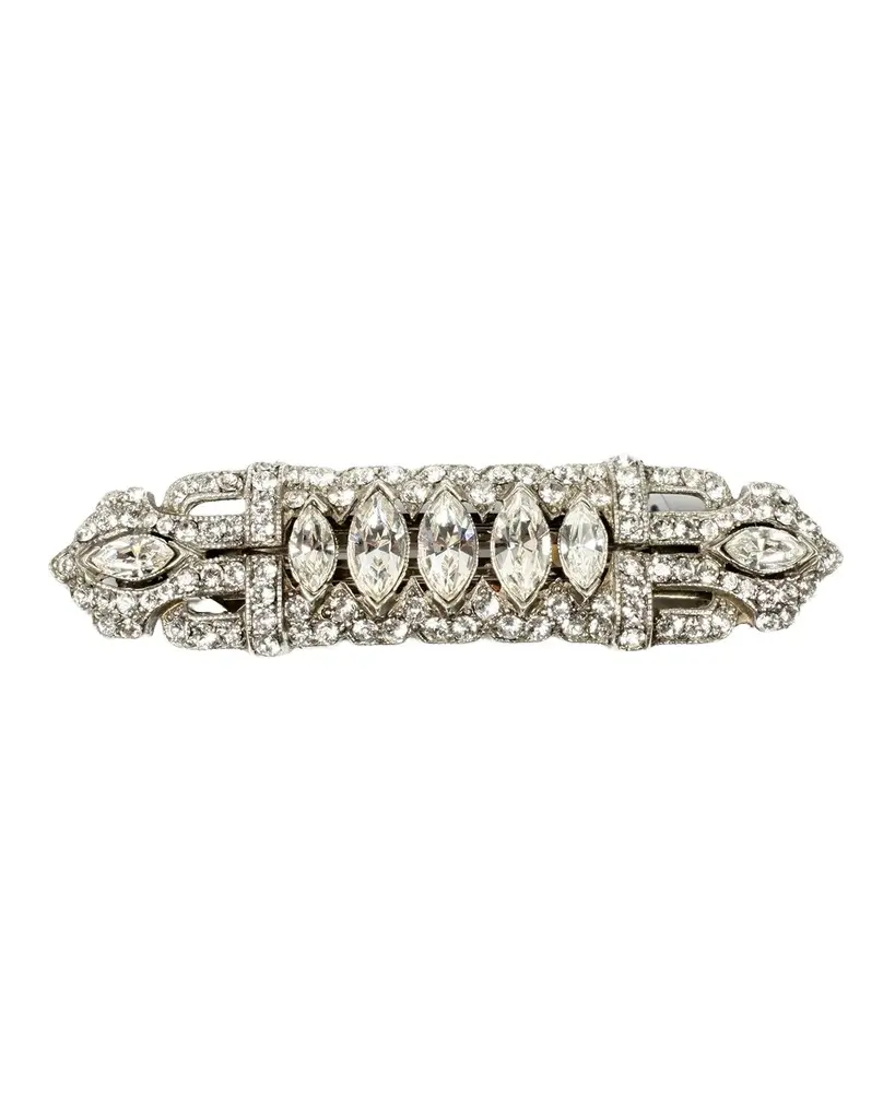 ben-amun Thin Crystal Hair Barrette | Image 1 ben-amun Thin Crystal Hair Barrette | Image 1