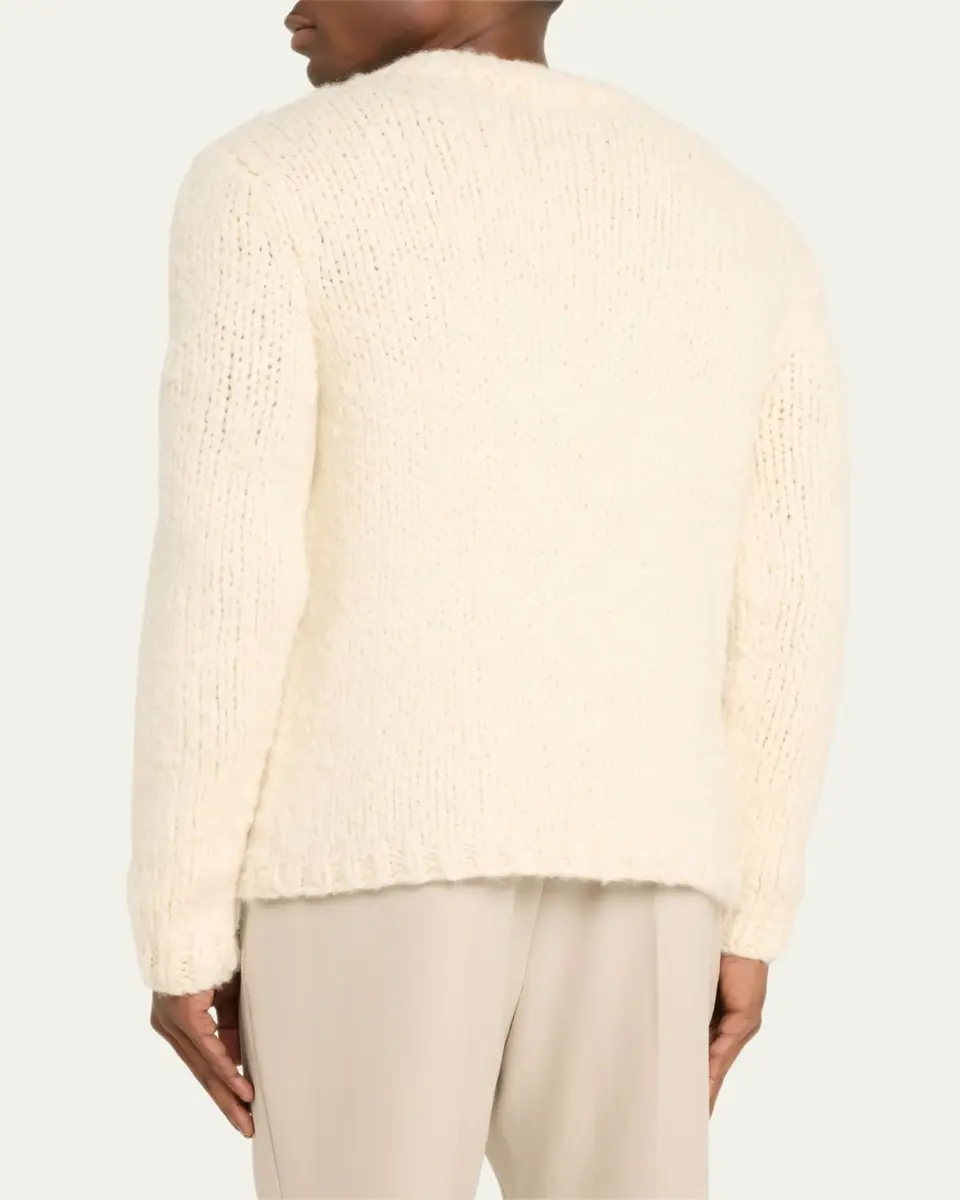 Gabriela Hearst Men's Lawrence Cashmere Sweater | Thumbnail 3 Gabriela Hearst Men's Lawrence Cashmere Sweater | Thumbnail 3