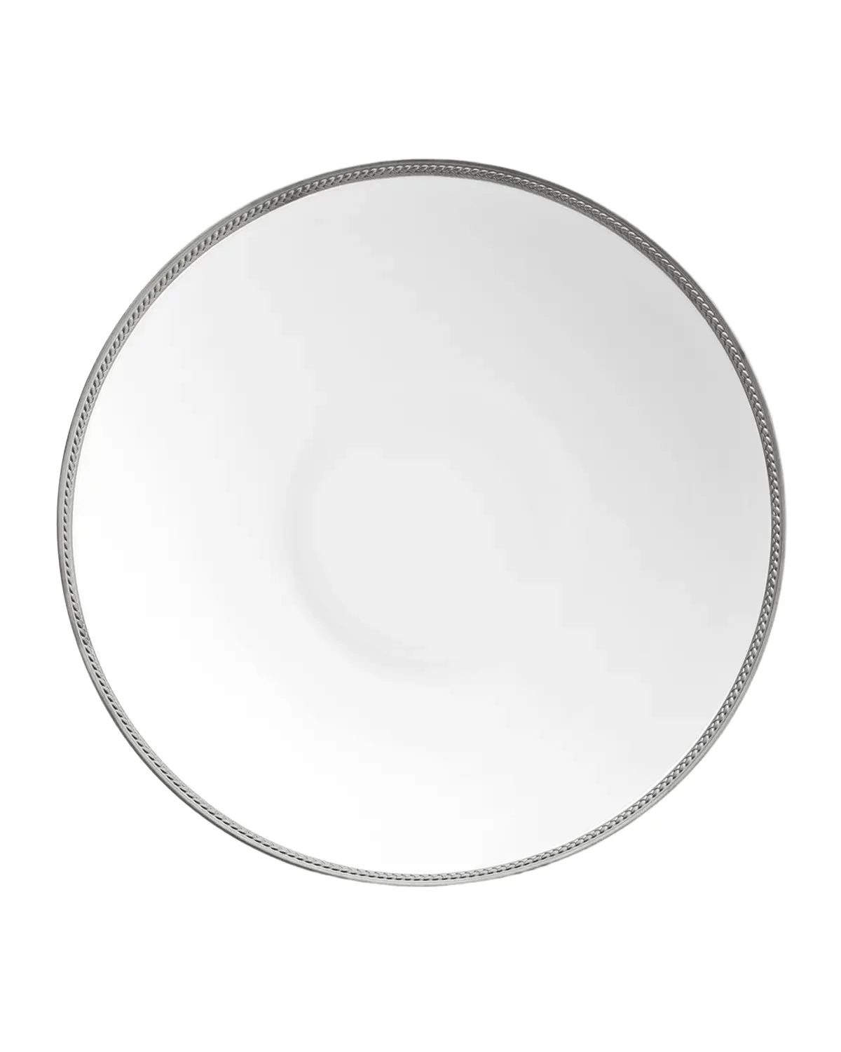 L'Objet Soie Tressee Platinum-Plated Coupe Bowl