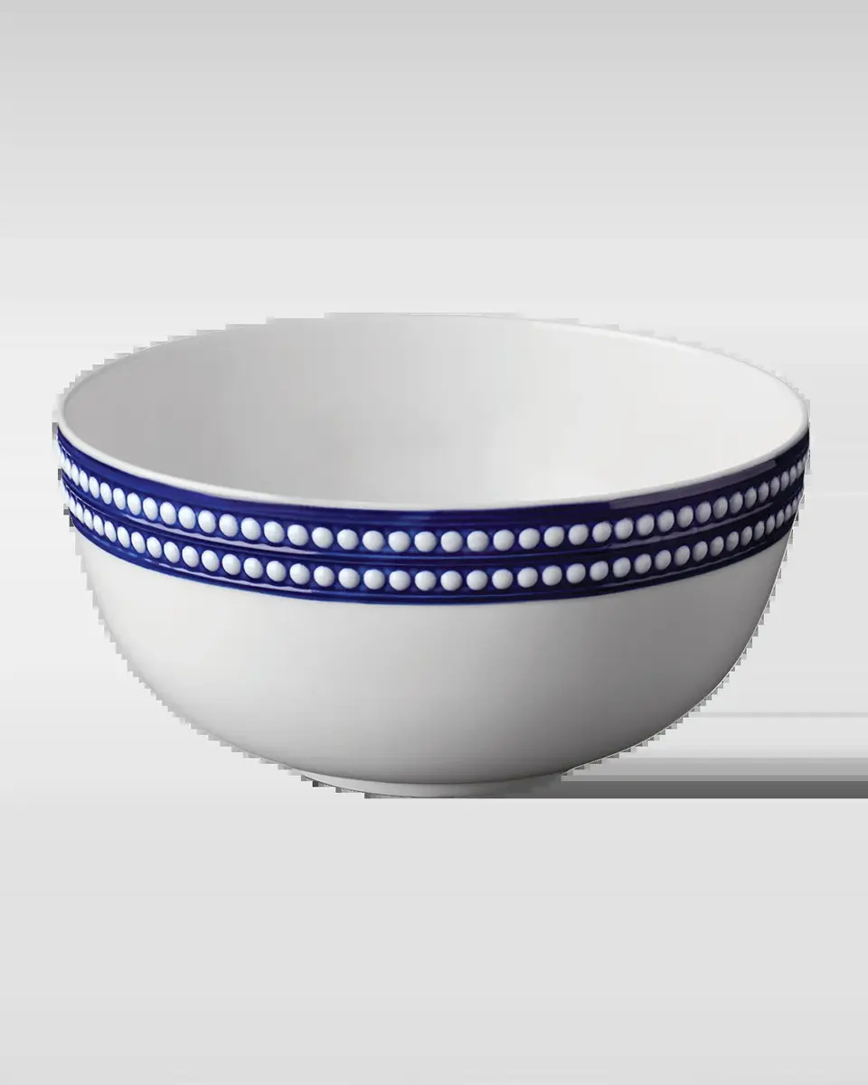 L'Objet Perlee Bleu Serving Bowl, 3 qt. | Thumbnail 2 L'Objet Perlee Bleu Serving Bowl, 3 qt. | Thumbnail 2