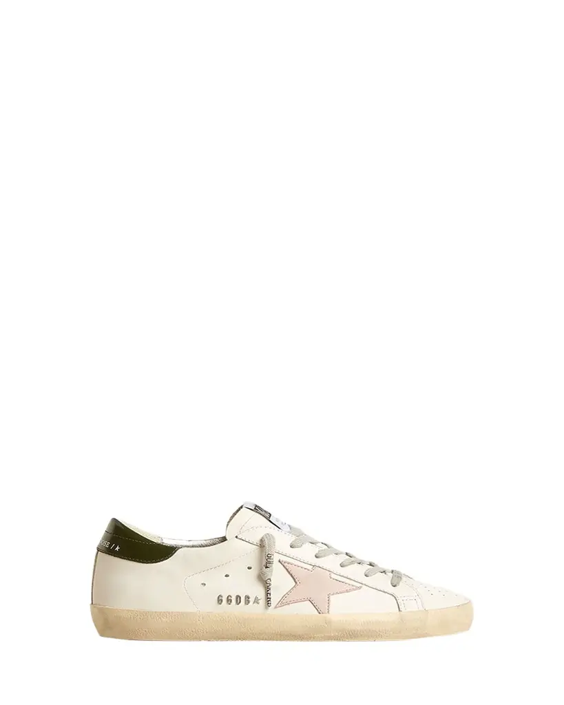 Golden Goose Superstar Mixed Leather Low-Top Sneakers | Image 1 Golden Goose Superstar Mixed Leather Low-Top Sneakers | Image 1