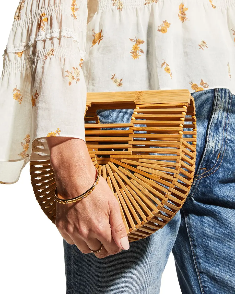Cult Gaia Gaias Bamboo Ark Mini Top Handle Bag | Thumbnail 2 Cult Gaia Gaias Bamboo Ark Mini Top Handle Bag | Thumbnail 2