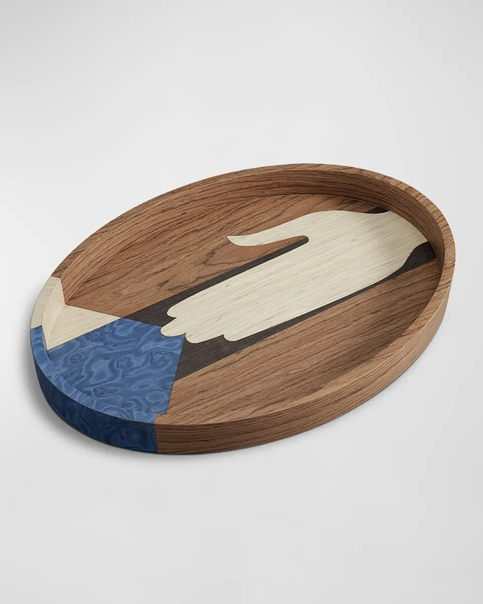 L'Objet Edgar Oval Tray | Thumbnail 3