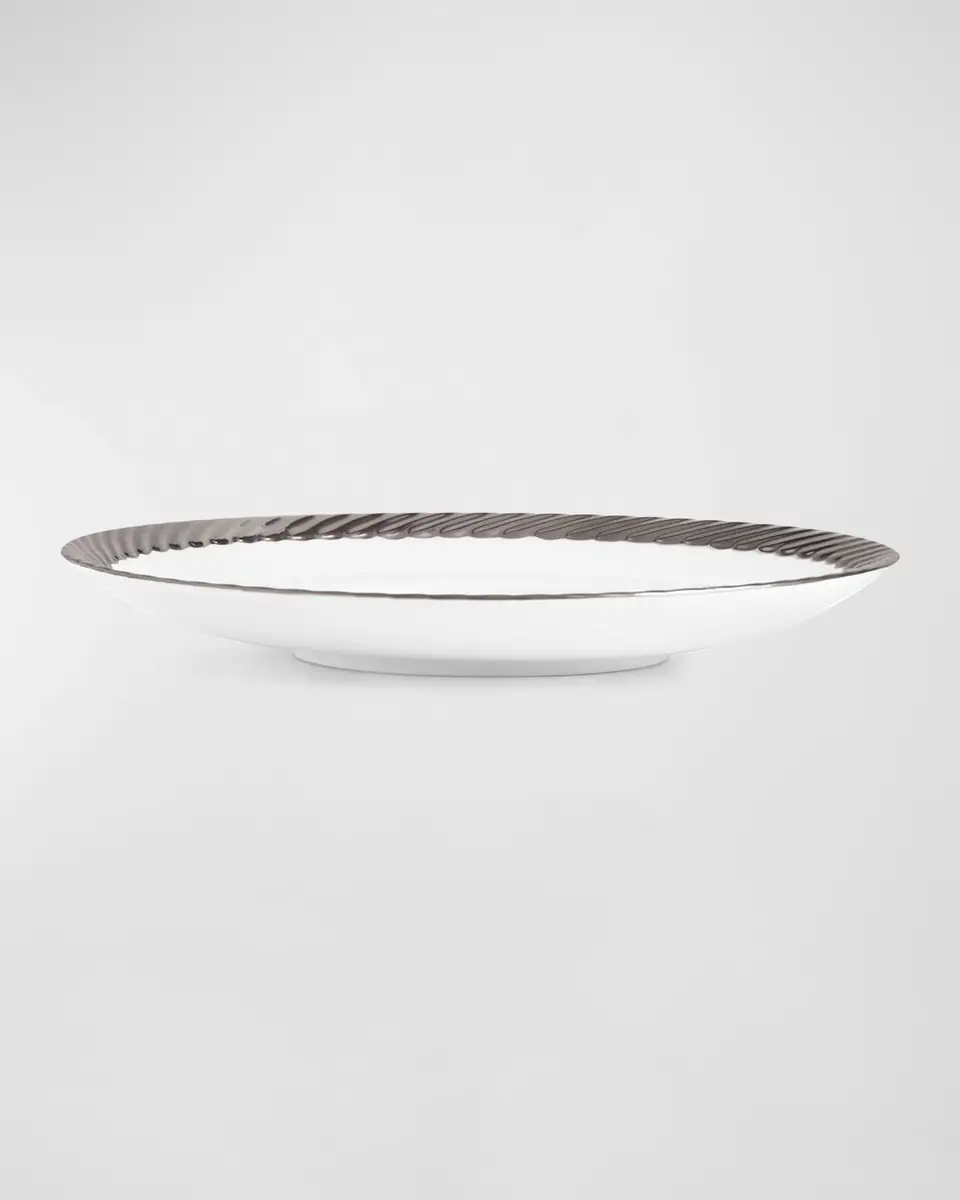 L'Objet Corde Platinum-Plated Bread & Butter Plate | Thumbnail 2