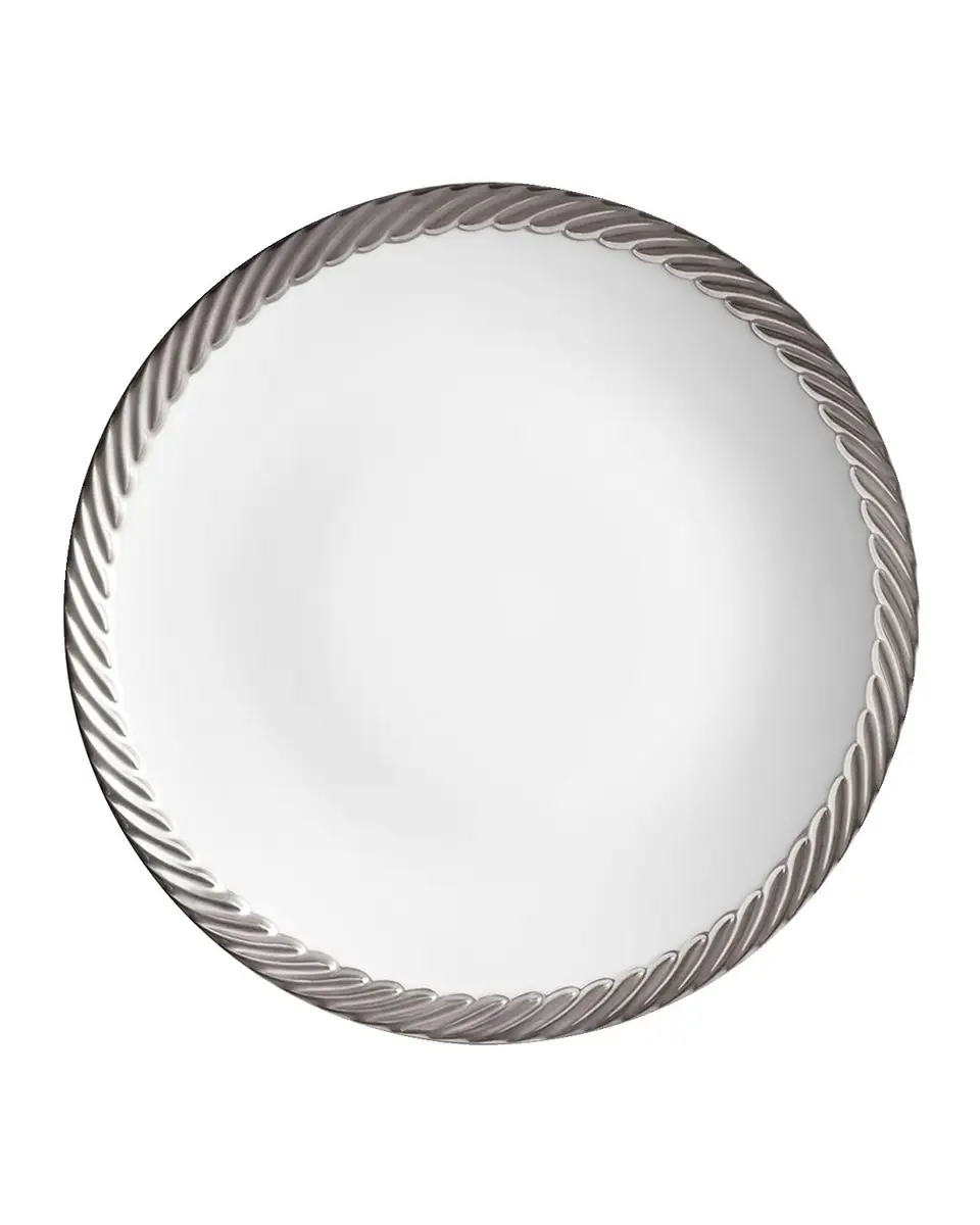L'Objet Corde Platinum-Plated Bread & Butter Plate | Thumbnail 3