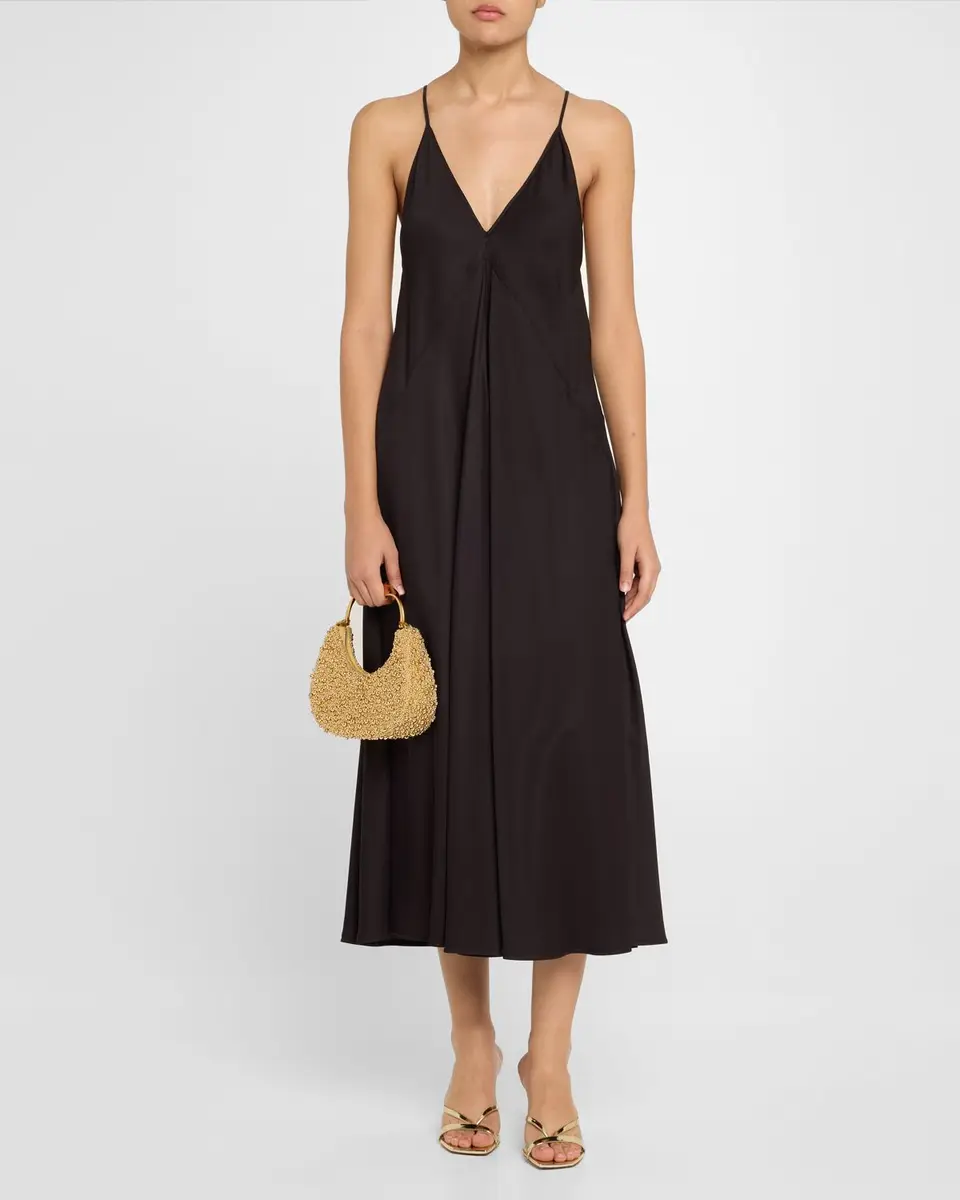 Simkhai Evelyn Crescent Beaded Top-Handle Bag | Thumbnail 5 Simkhai Evelyn Crescent Beaded Top-Handle Bag | Thumbnail 5