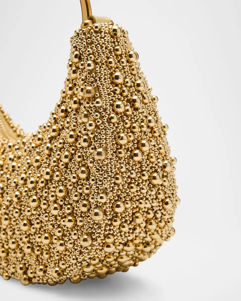 Simkhai Evelyn Crescent Beaded Top-Handle Bag | Thumbnail 6 Simkhai Evelyn Crescent Beaded Top-Handle Bag | Thumbnail 6