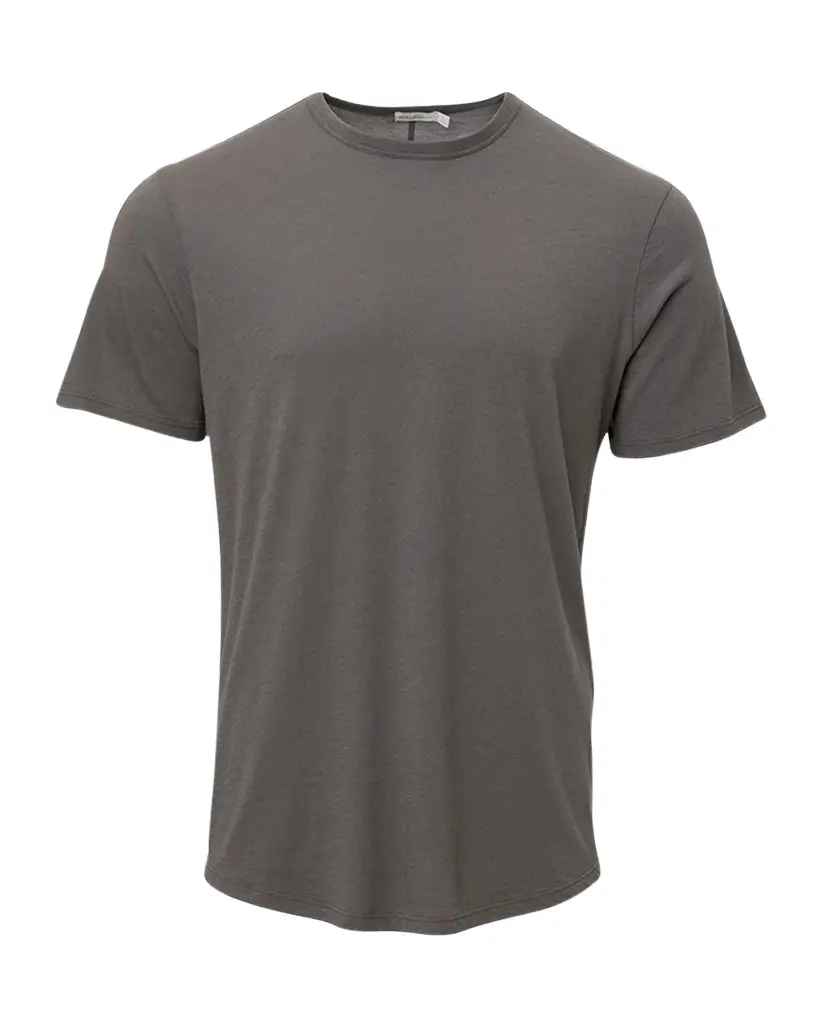 Barefoot Dreams Men's Malibu Collection Cotton Modal Crewneck T-Shirt | Image 1 Barefoot Dreams Men's Malibu Collection Cotton Modal Crewneck T-Shirt | Image 1