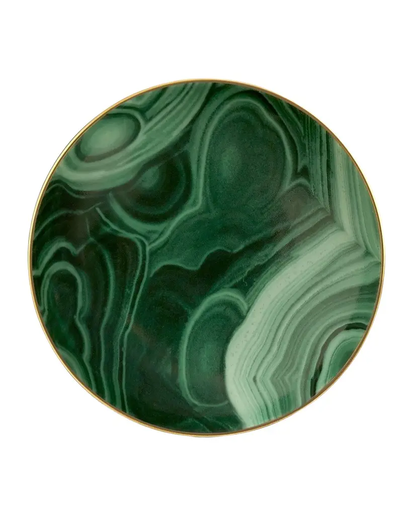 L'Objet Malachite Small Dish