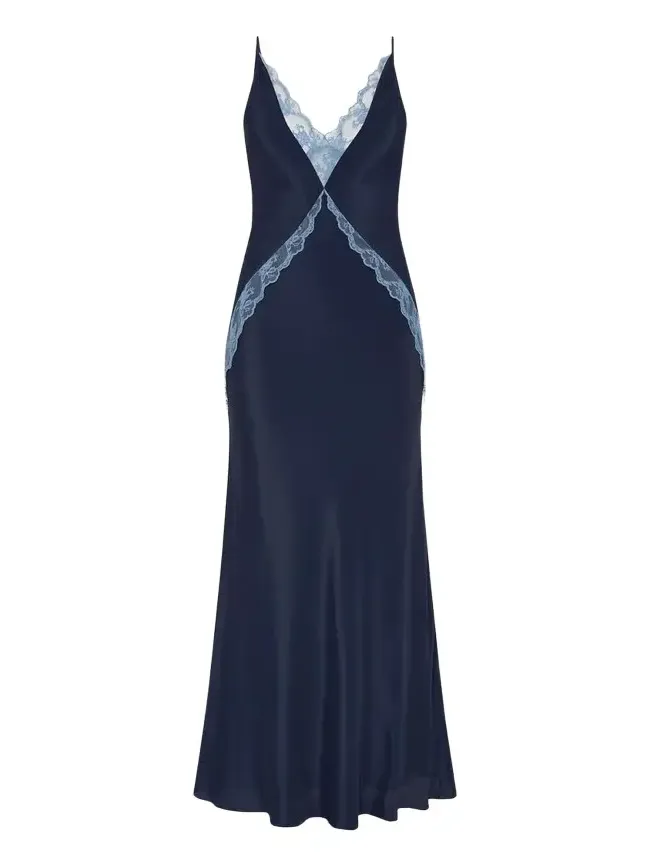 Elsie Lace V-Neck Gown Elsie Lace V-Neck Gown