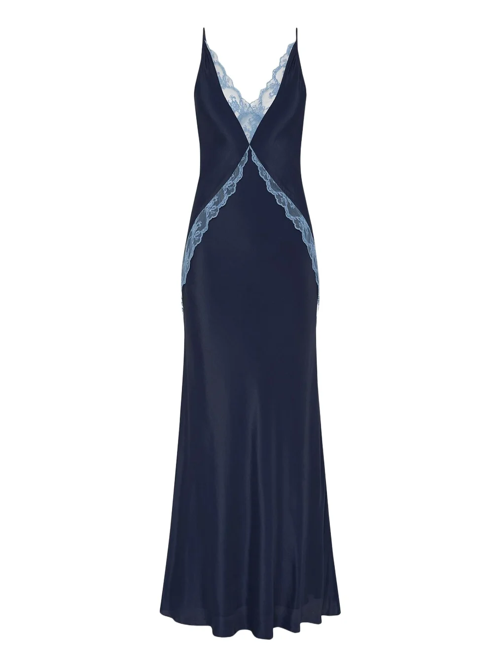 Elsie Lace V-Neck Gown