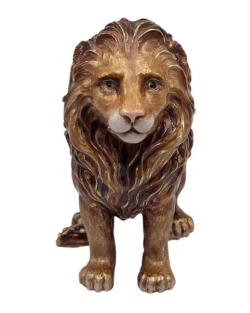 Jay Strongwater Mini Lion Box | Image 1 Jay Strongwater Mini Lion Box | Image 1
